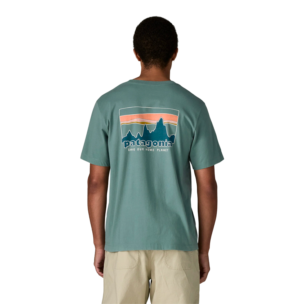 Patagonia - T-shirts - '73 Skyline T-Shirt - Blue Sage Patagonia Purpose Trust