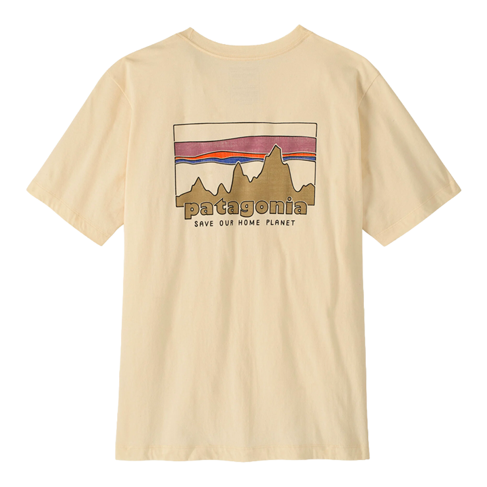 Patagonia - T-shirts - '73 Skyline T-Shirt - Undyed Natural Patagonia Purpose Trust