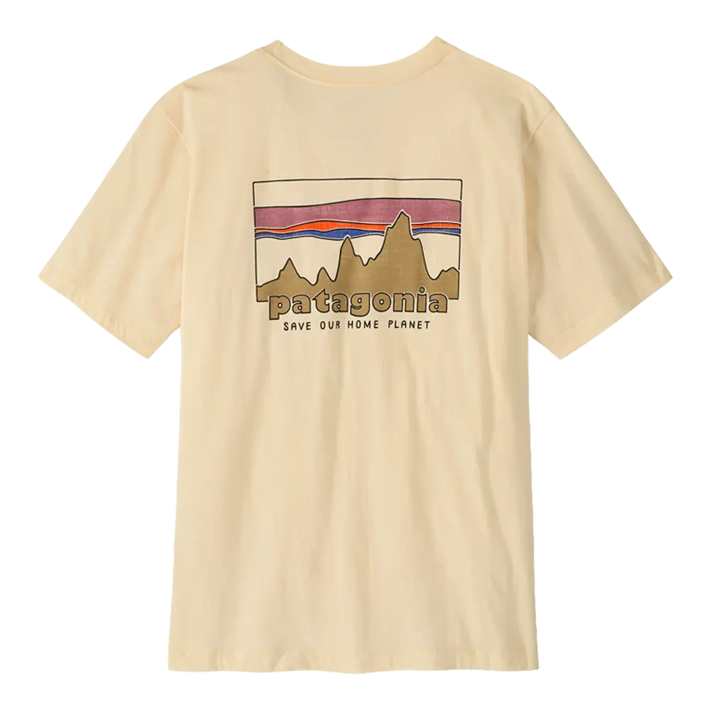 Patagonia - T-shirts - '73 Skyline T-Shirt - Undyed Natural Patagonia Purpose Trust