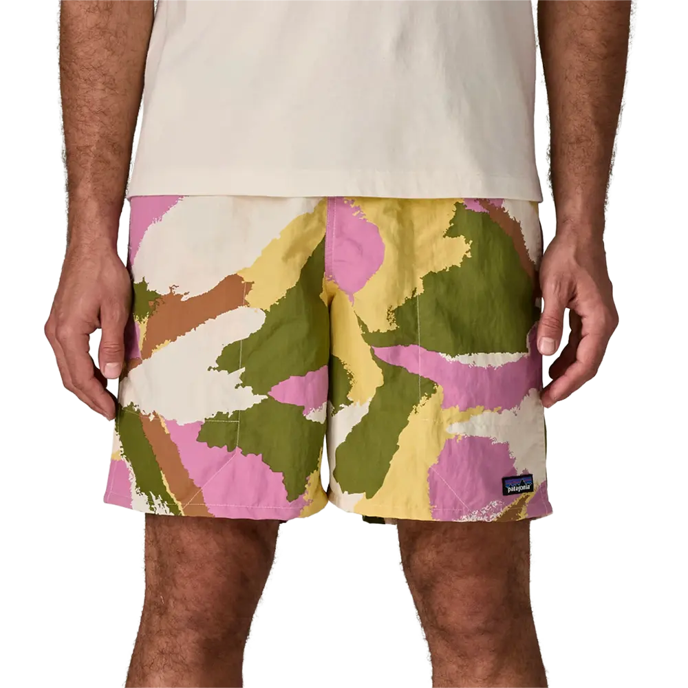 Patagonia - Shorts - Baggies Longs - 7 in. - Sunshine: Natural Patagonia Purpose Trust