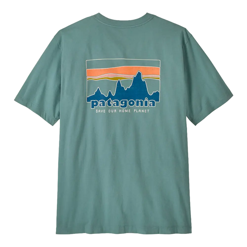 Patagonia - T-shirts - '73 Skyline T-Shirt - Blue Sage Patagonia Purpose Trust
