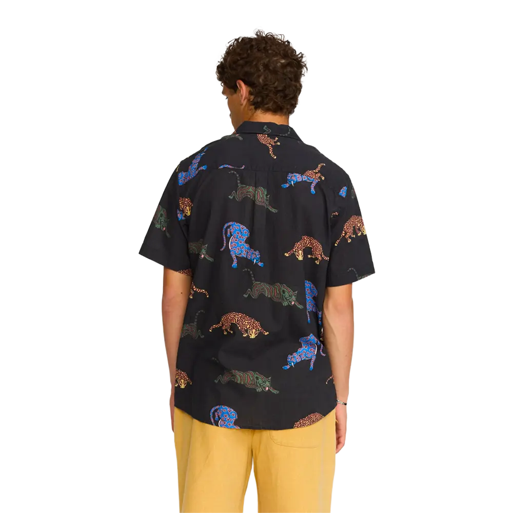 Revolution - Chemises - Cuban léopard noir Selfhood®