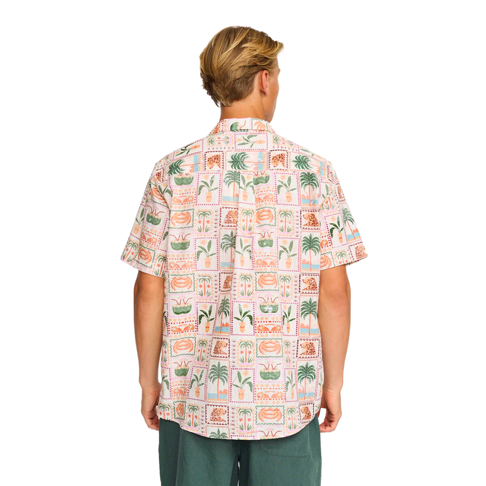 Revolution - Chemises - Cuban palmier blanc Selfhood®