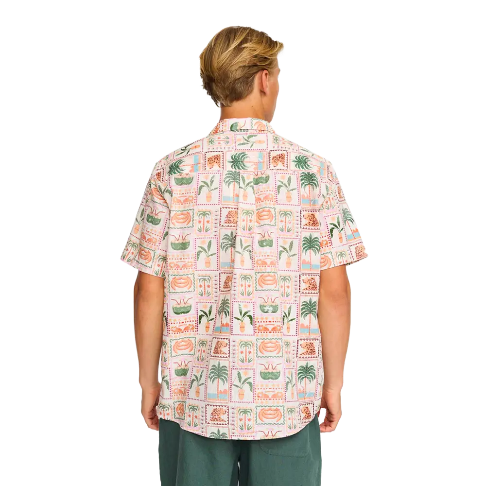 Revolution - Chemises - Cuban palmier blanc Selfhood®