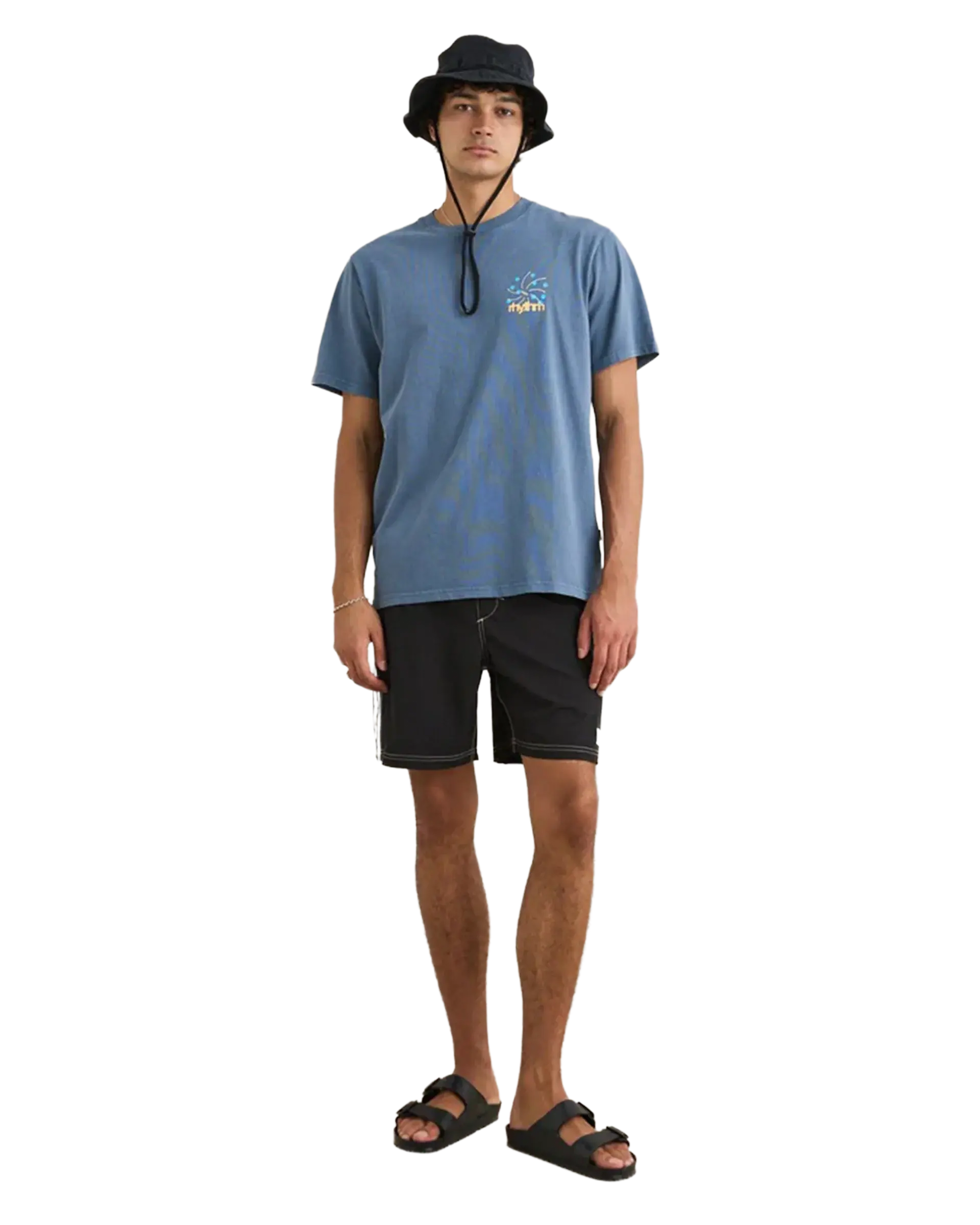 Rhythm - Boardshorts - Panel Stripe noir Hoff