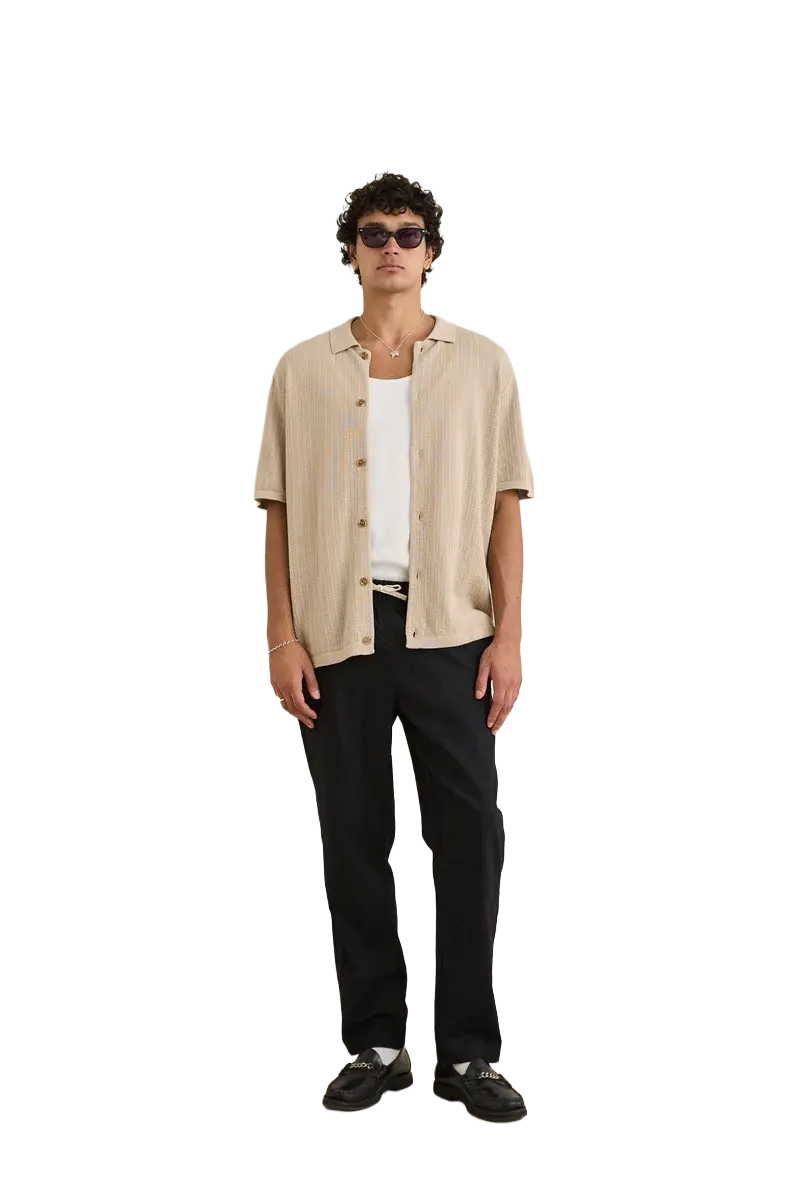 Rhythm - Pulls & mailles - Textured Knit beige Hoff