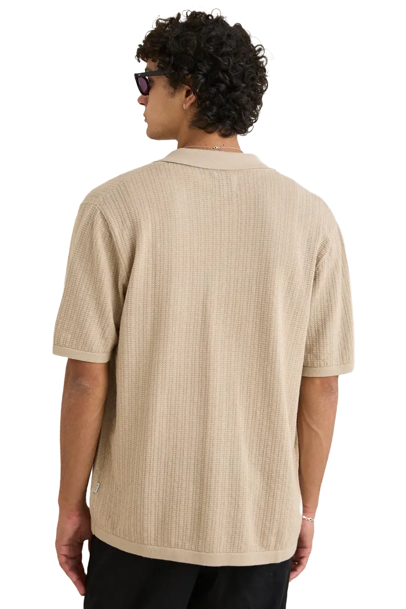 Rhythm - Pulls & mailles - Textured Knit beige Hoff