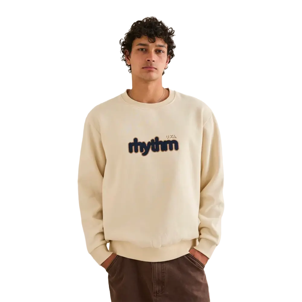 Rhythm - Sweats & hoodies - Applique beige Hoff