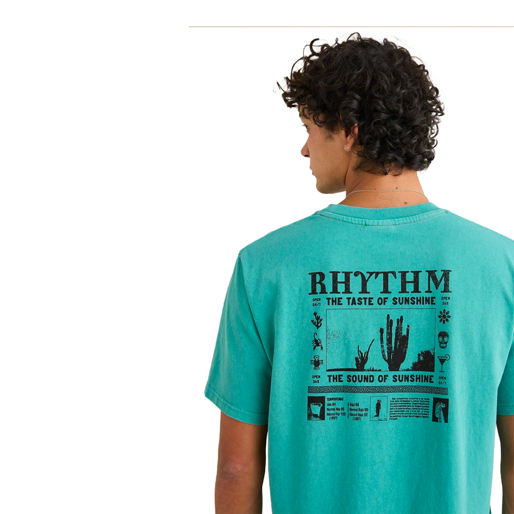 Rhythm - T-shirts - Cactus Vintage vert Hoff