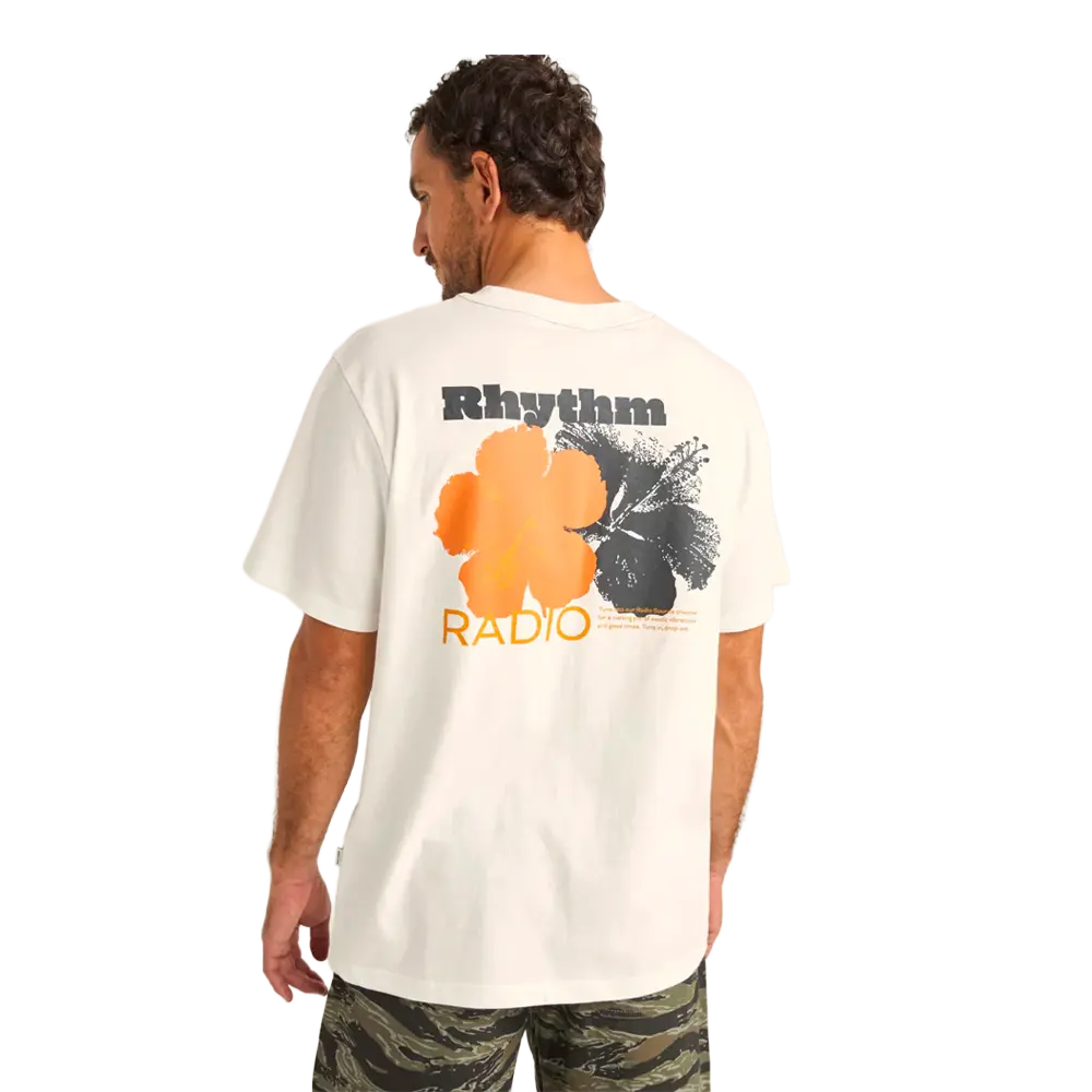Rhythm - T-shirts - Tropic Radio Vintage blanc Hoff