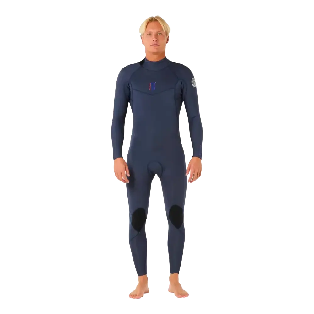 Rip curl - Combinaison intégrale homme - Dawn patrol 5/3 back zip noir Surfshop - Shapers Club House