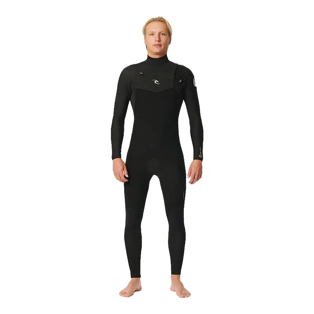 Rip curl - Combinaison intégrale homme - Dawn patrol 5/3 chest zip noir