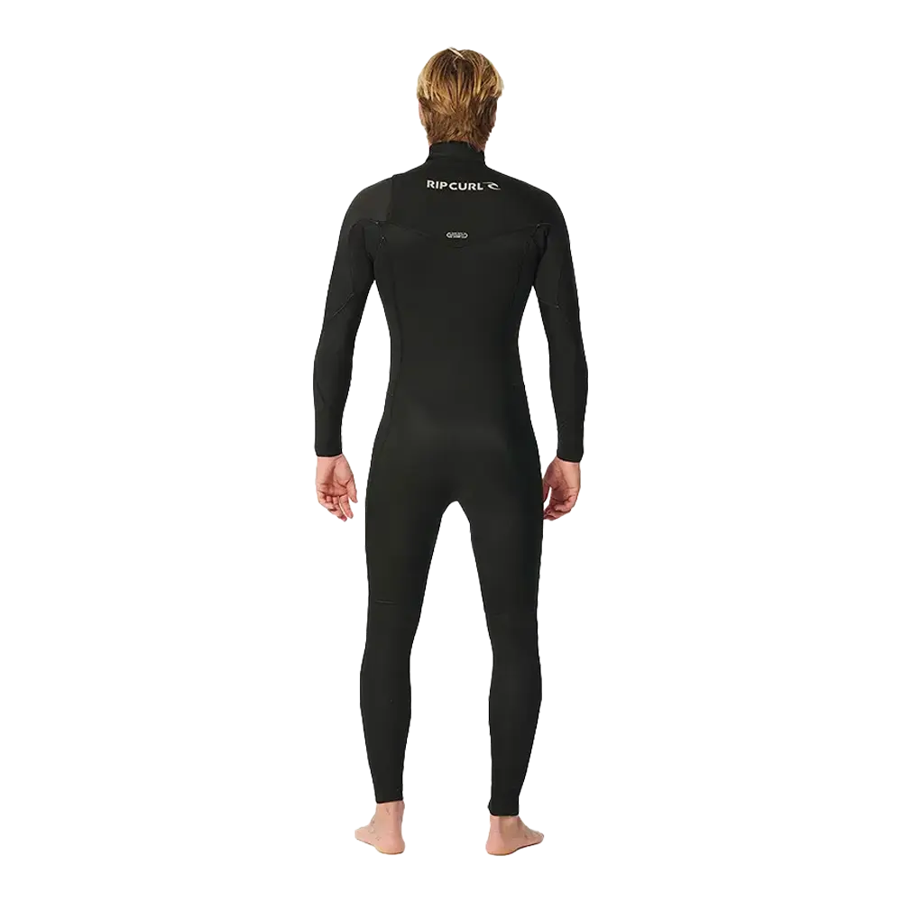 Rip curl - Combinaison intégrale homme - Dawn patrol 5/3 chest zip noir Surfshop - Shapers Club House