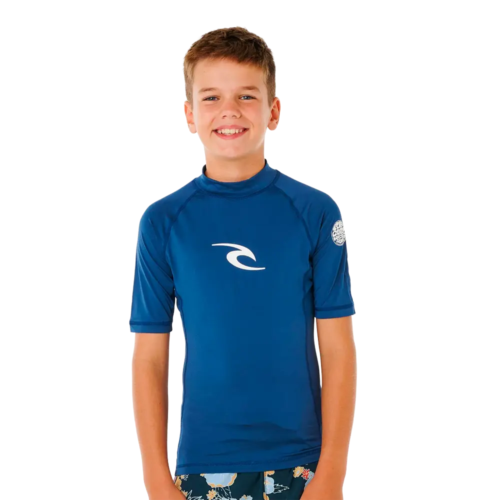 Rip curl - Vestes & tops - T-shirt anti-UV manches courtes bleu Rip curl