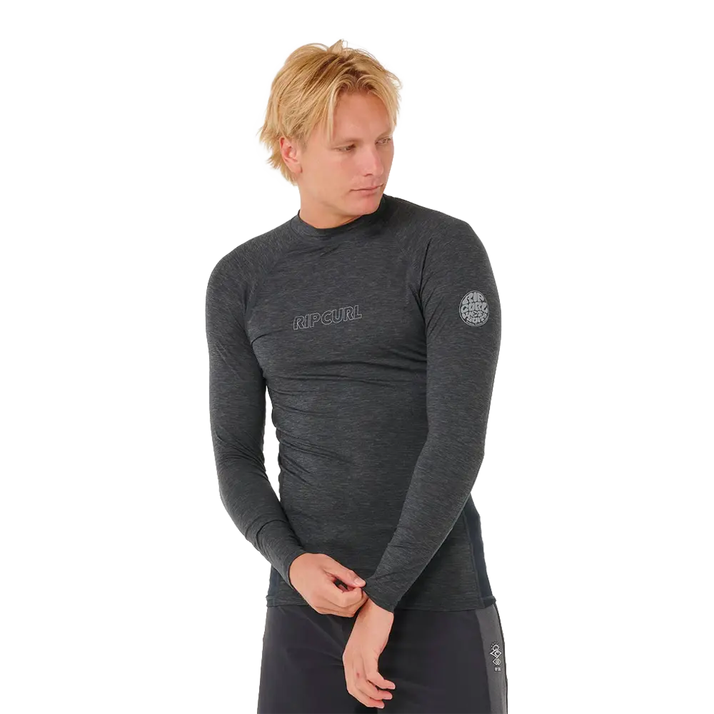 Rip curl - Vestes & tops - T-shirt anti-UV manches longues Dawn patrol perf noir Rip curl
