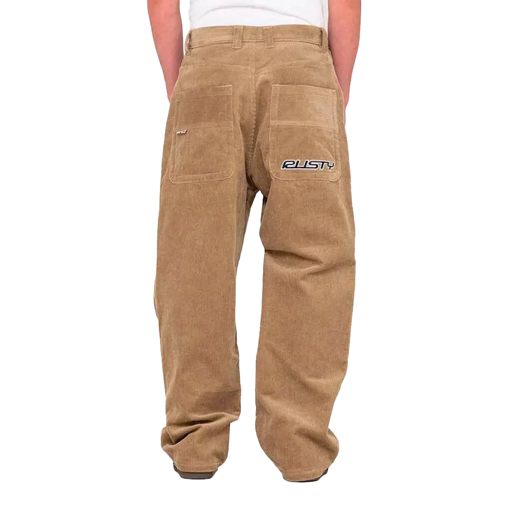 Rusty - Pantalon homme - Flip daddy cord beige Rusty