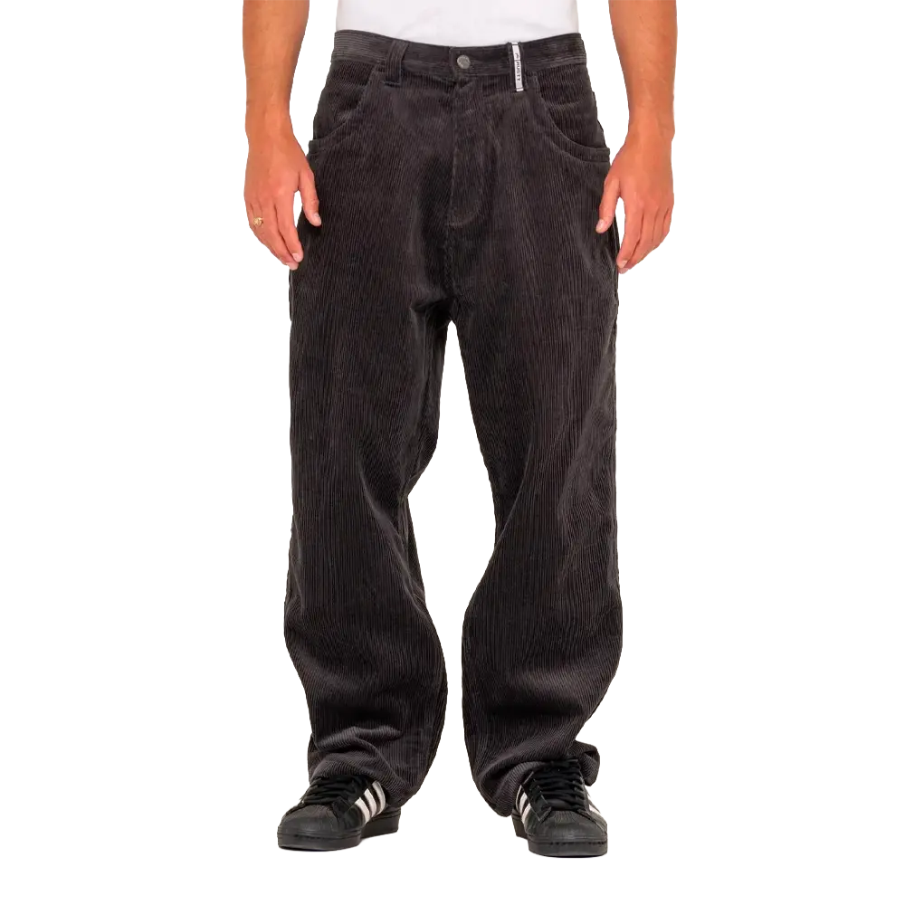 Rusty - Pantalon homme - Flip daddy cord noir Rusty