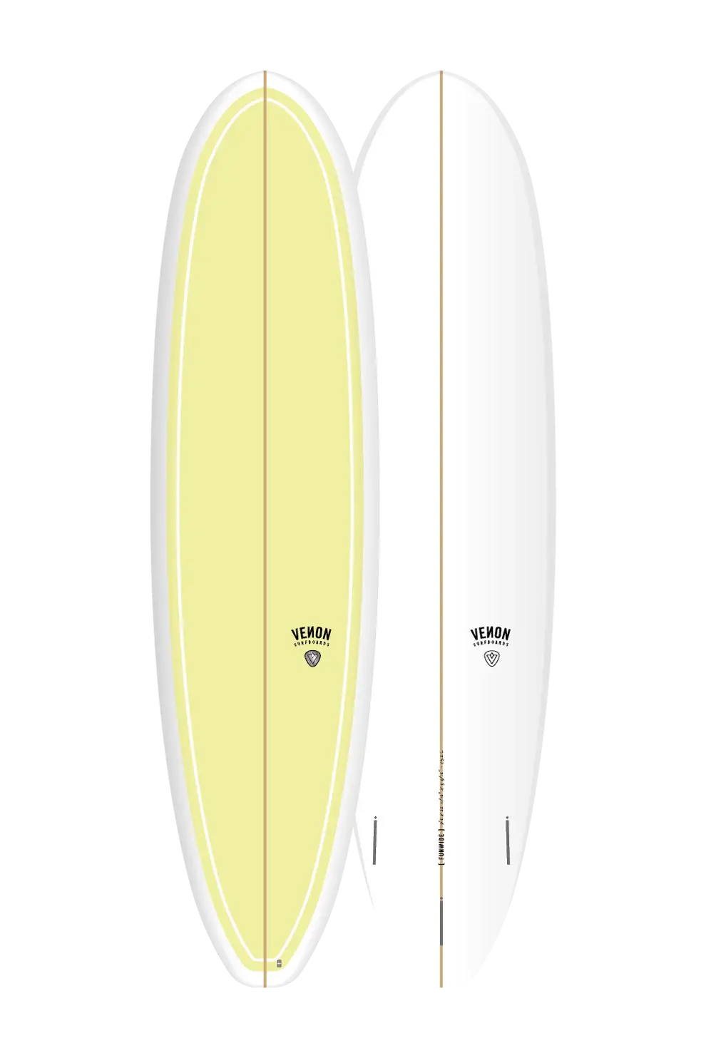VENON - Fun Wide 7'6 EPX - Lemon Deck Hoff