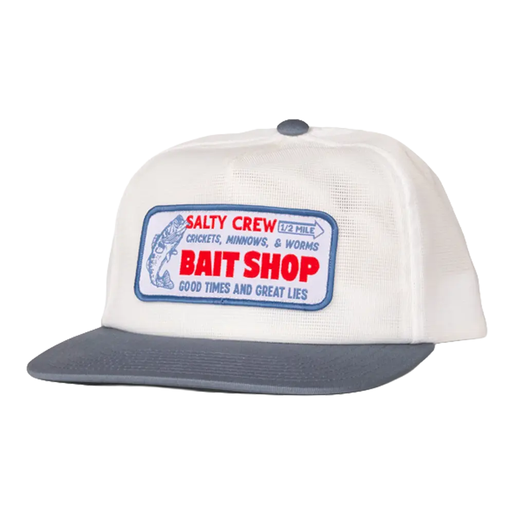 Salty crew - Casquettes - Bait shop trucker blanc Globe Europe SAS