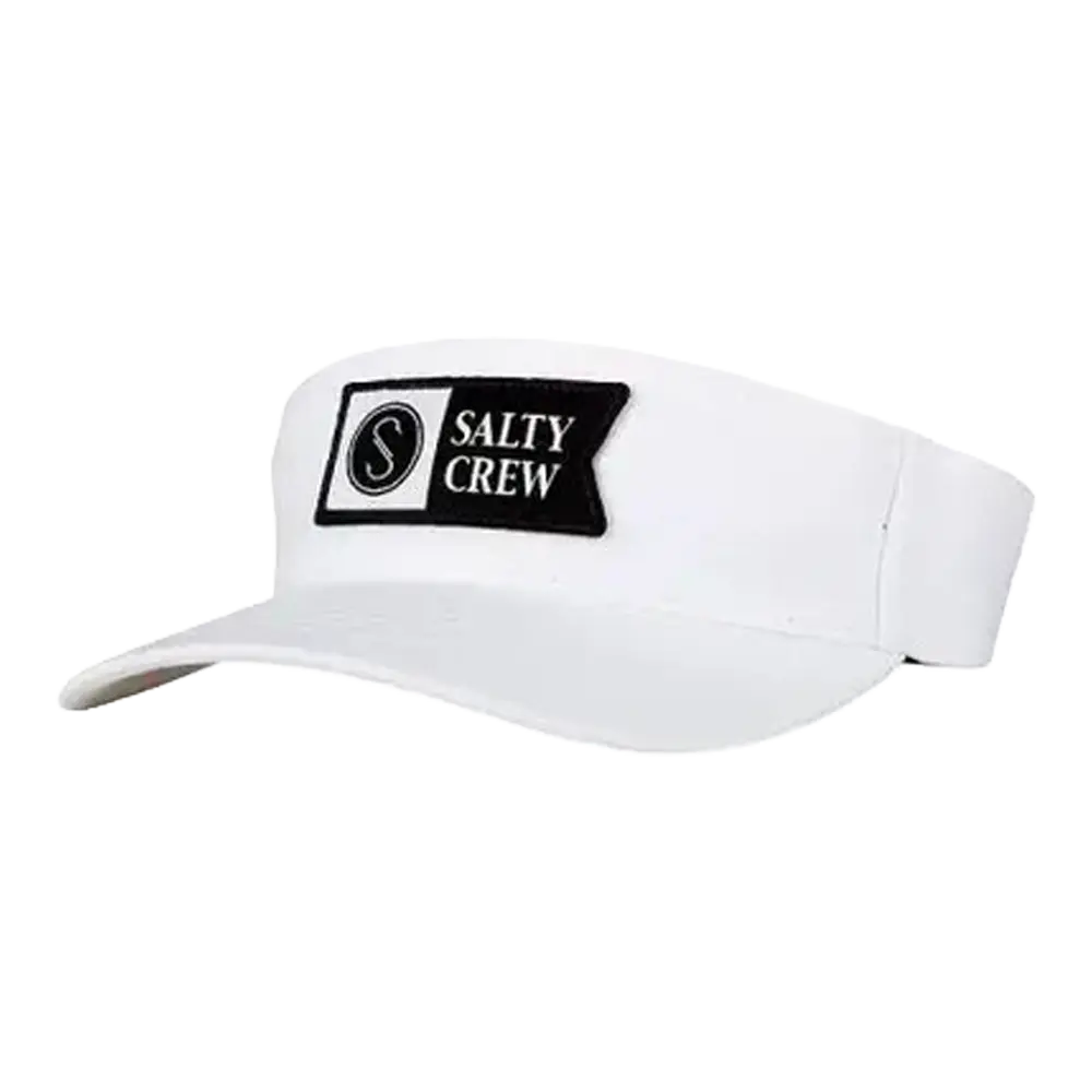 Salty crew - Casquettes - Deep sea visor blanc Globe Europe SAS