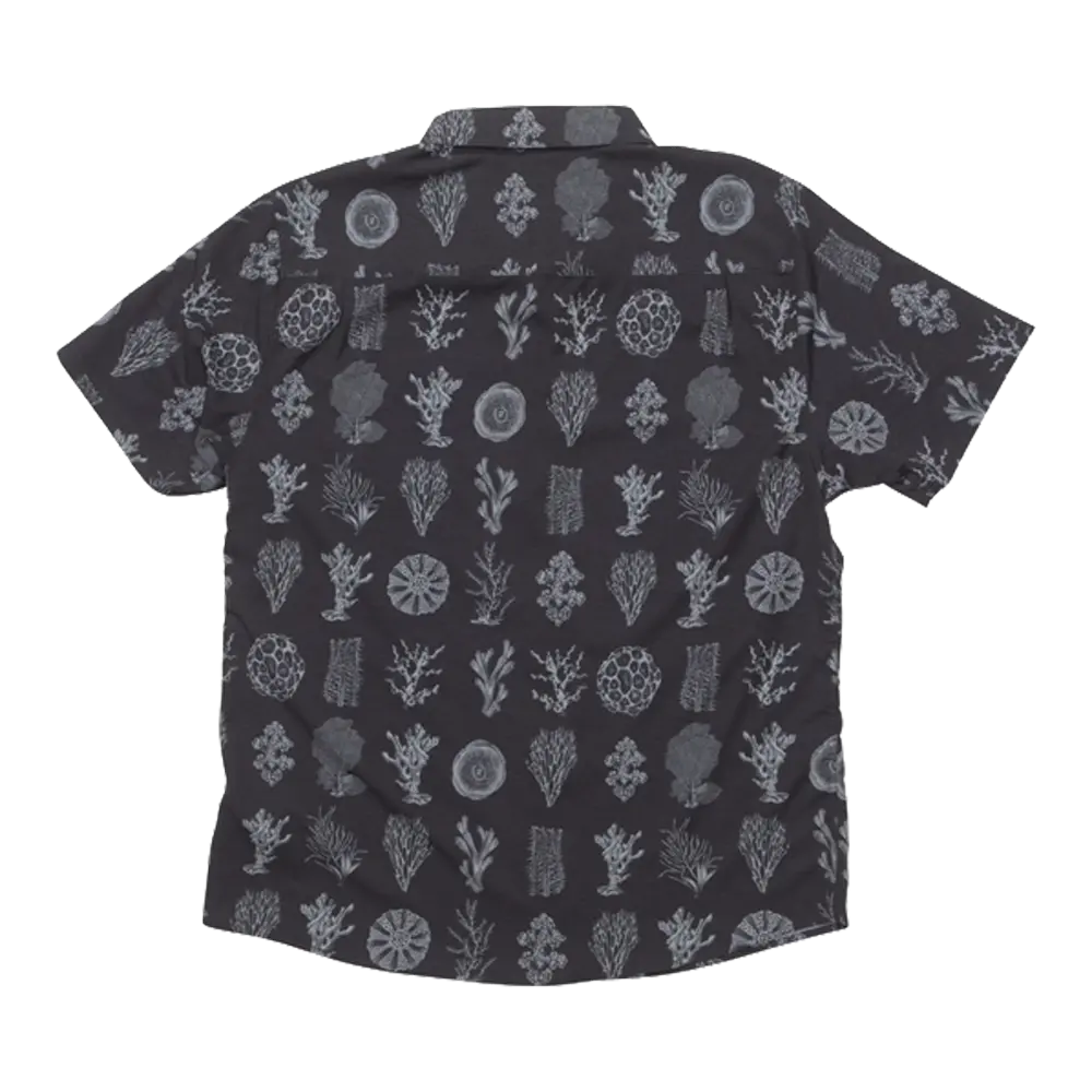 Salty crew - Chemises - Breezer perf button up phantom noir Globe Europe SAS