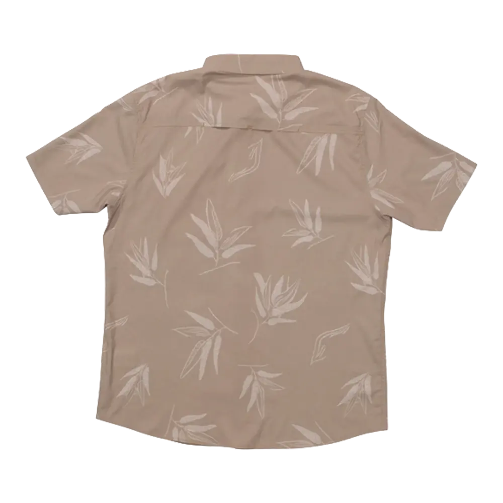 Salty crew - Chemises - Flagship button up marron Globe Europe SAS
