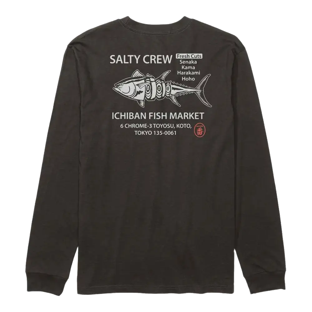 Salty crew - T-shirts manches longues - Ichiban noir Globe Europe SAS