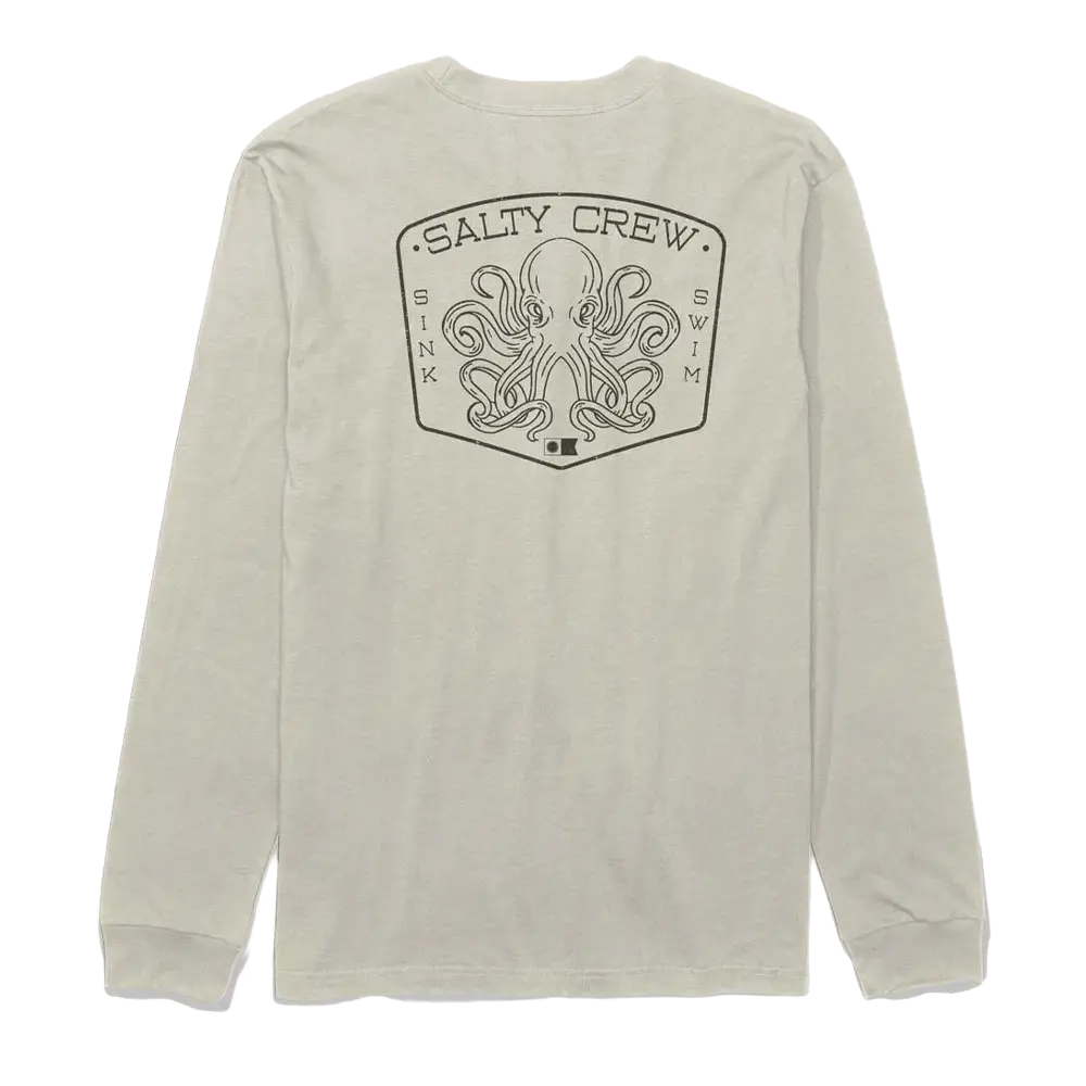 Salty crew - T-shirts manches longues - Tako club gris Globe Europe SAS