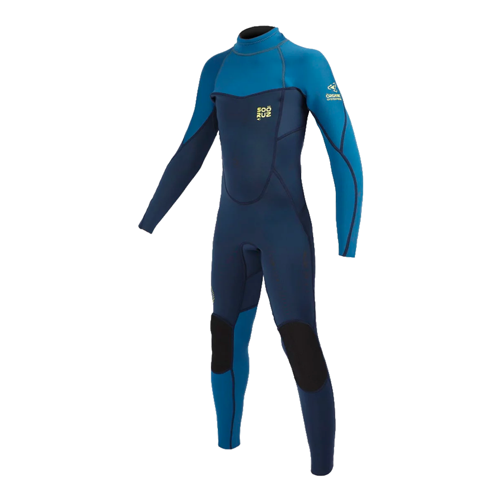 Soöruz - Combinaison intégrale - Fly + back zip 4/3 mm bleu Soöruz