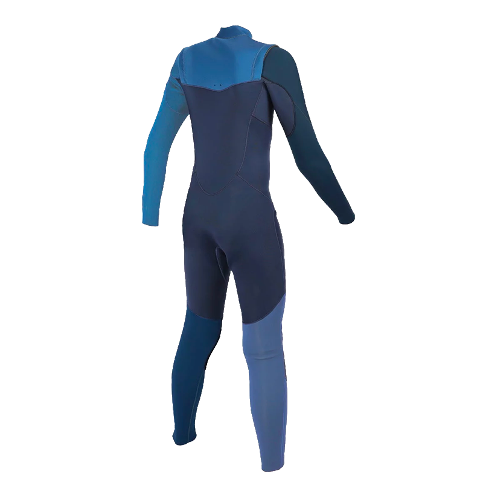 Soöruz - Combinaison intégrale - Fly + front zip 4/3 mm bleu Soöruz