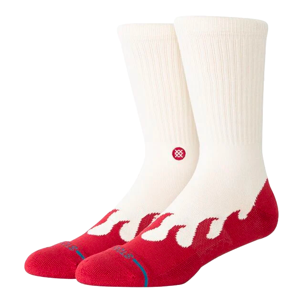 Stance - Chaussettes - Heating up crew rouge United legwear & apparel Europe B.V.