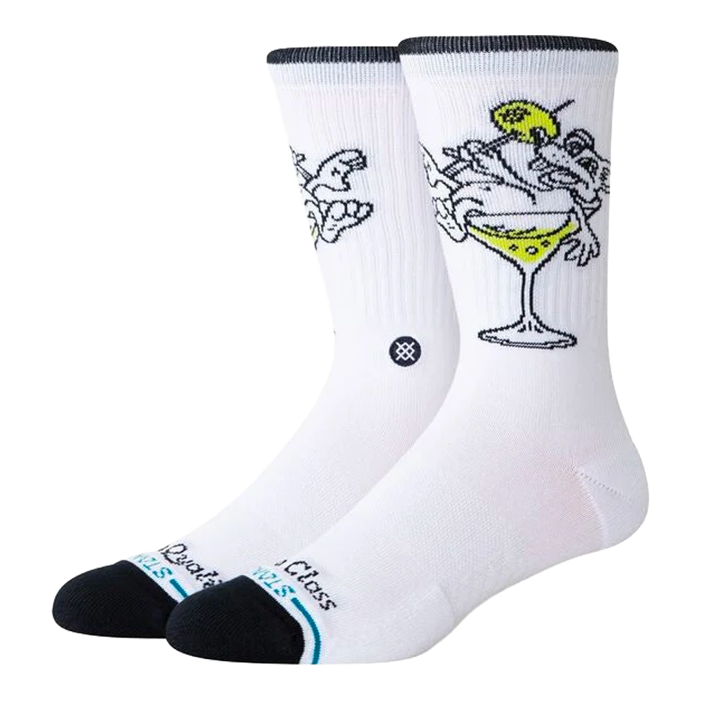 Stance - Chaussettes - High quality low class crew blanc United legwear & apparel Europe B.V.