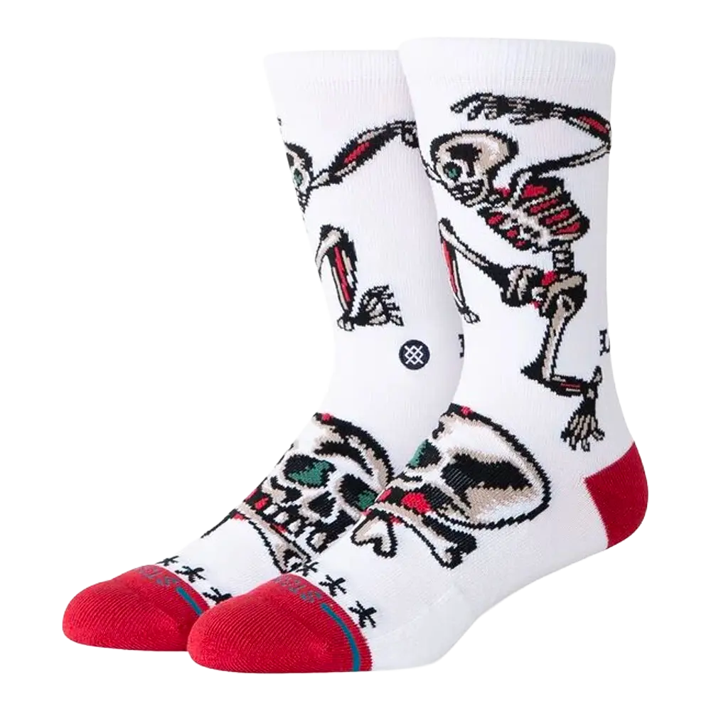 Stance - Chaussettes - Skeleton crew blanc United legwear & apparel Europe B.V.