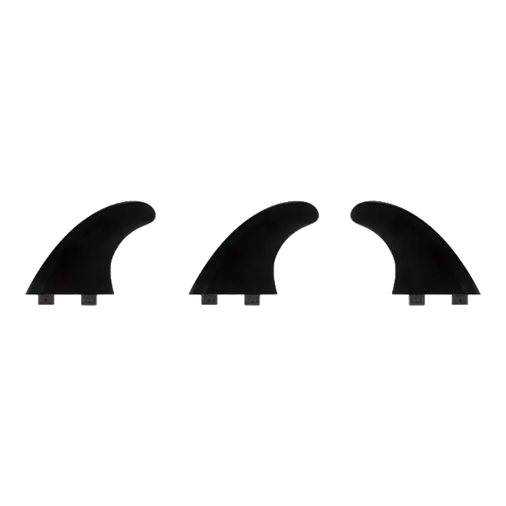 Surflogic - Ailerons Thrusters - Set standard Single tab noir Surflogic Hardware