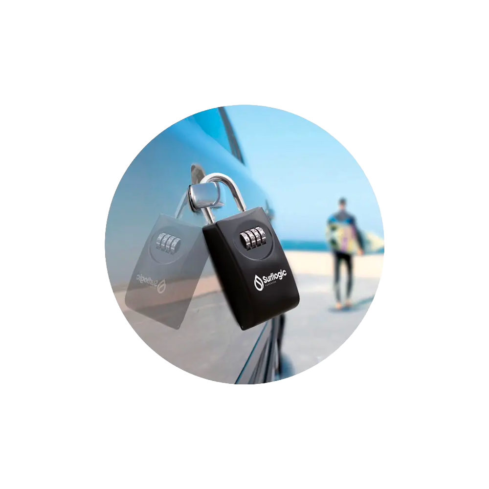 Surflogic - Boitier cadenas - Sécurité clés maxi noir Surflogic Hardware