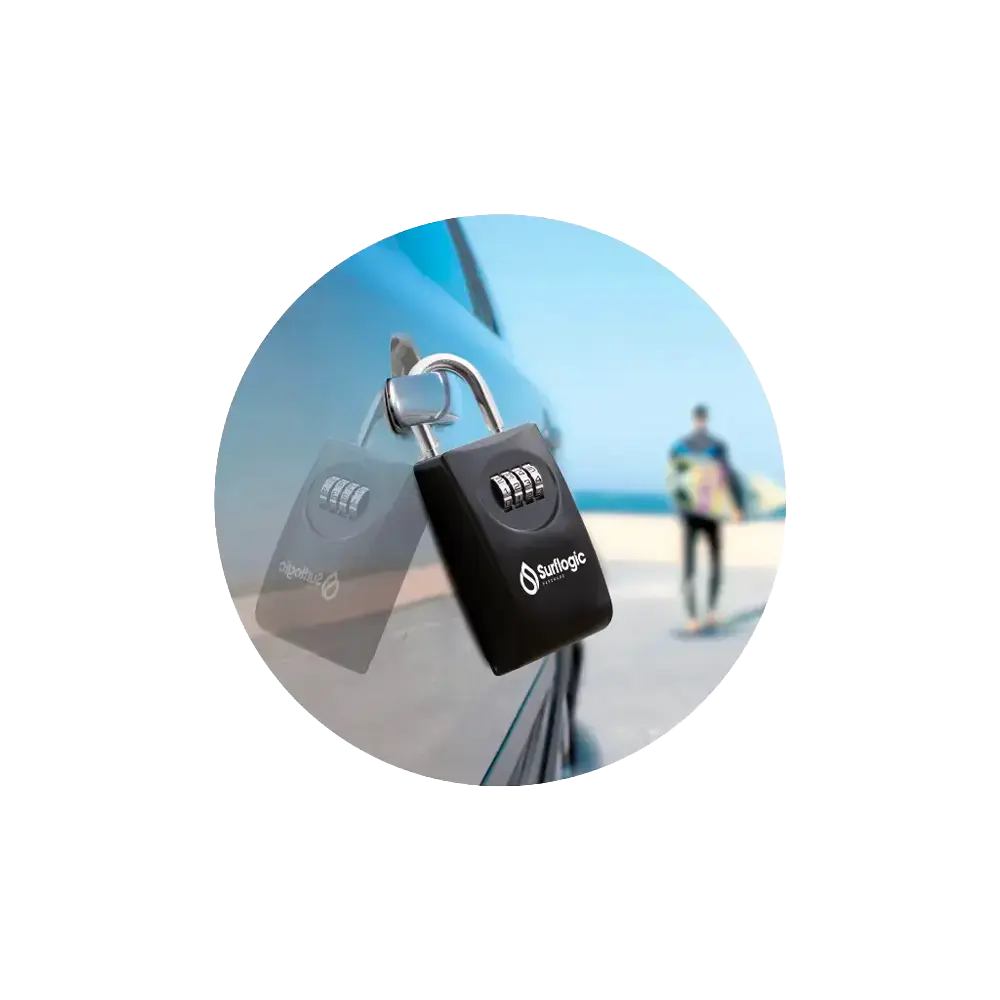 Surflogic - Boitier cadenas - Sécurité clés maxi noir Surflogic Hardware