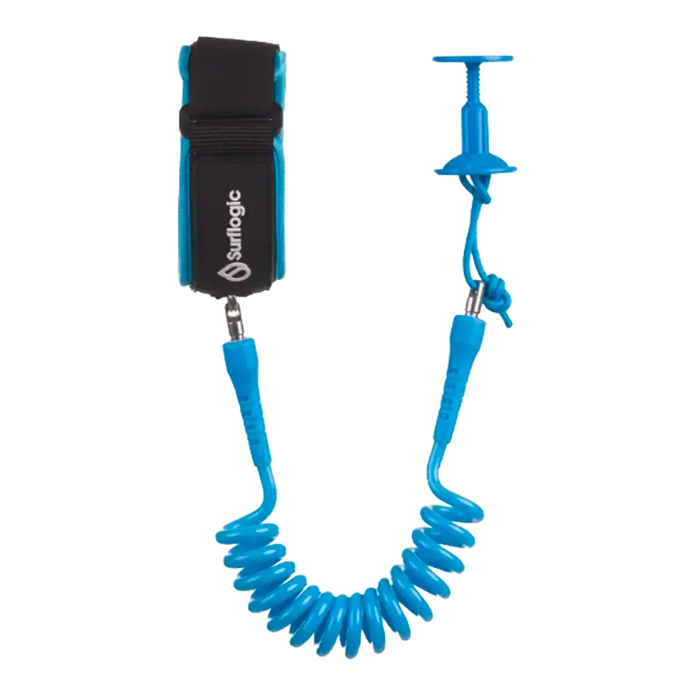 Surflogic - Leash bodyboard - Leash coil bicep bleu Surflogic Hardware