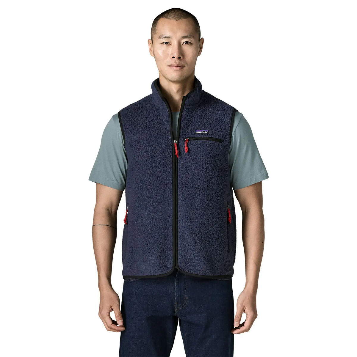 Patagonia - Vestes & surchemises - M's Retro Pile Vest bleu Patagonia Purpose Trust