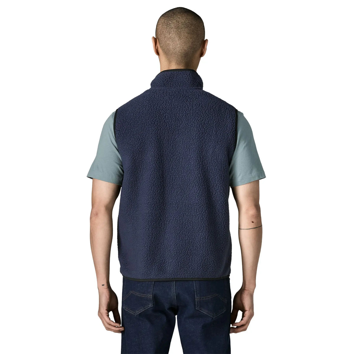 Patagonia - Vestes & surchemises - M's Retro Pile Vest bleu Patagonia Purpose Trust