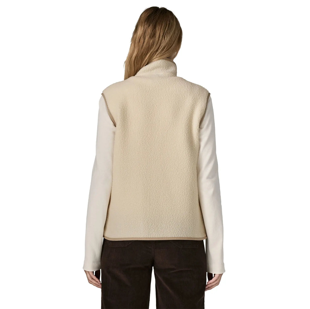 Patagonia - Vestes & surchemises - W's Retro Pile Vest beige Patagonia Purpose Trust