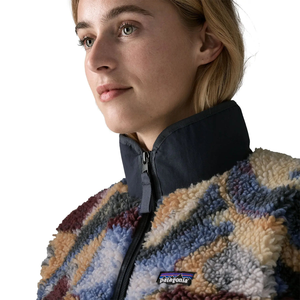 Patagonia - Vestes & surchemises - W's Classic Retro-X Jkt bleu Patagonia Purpose Trust