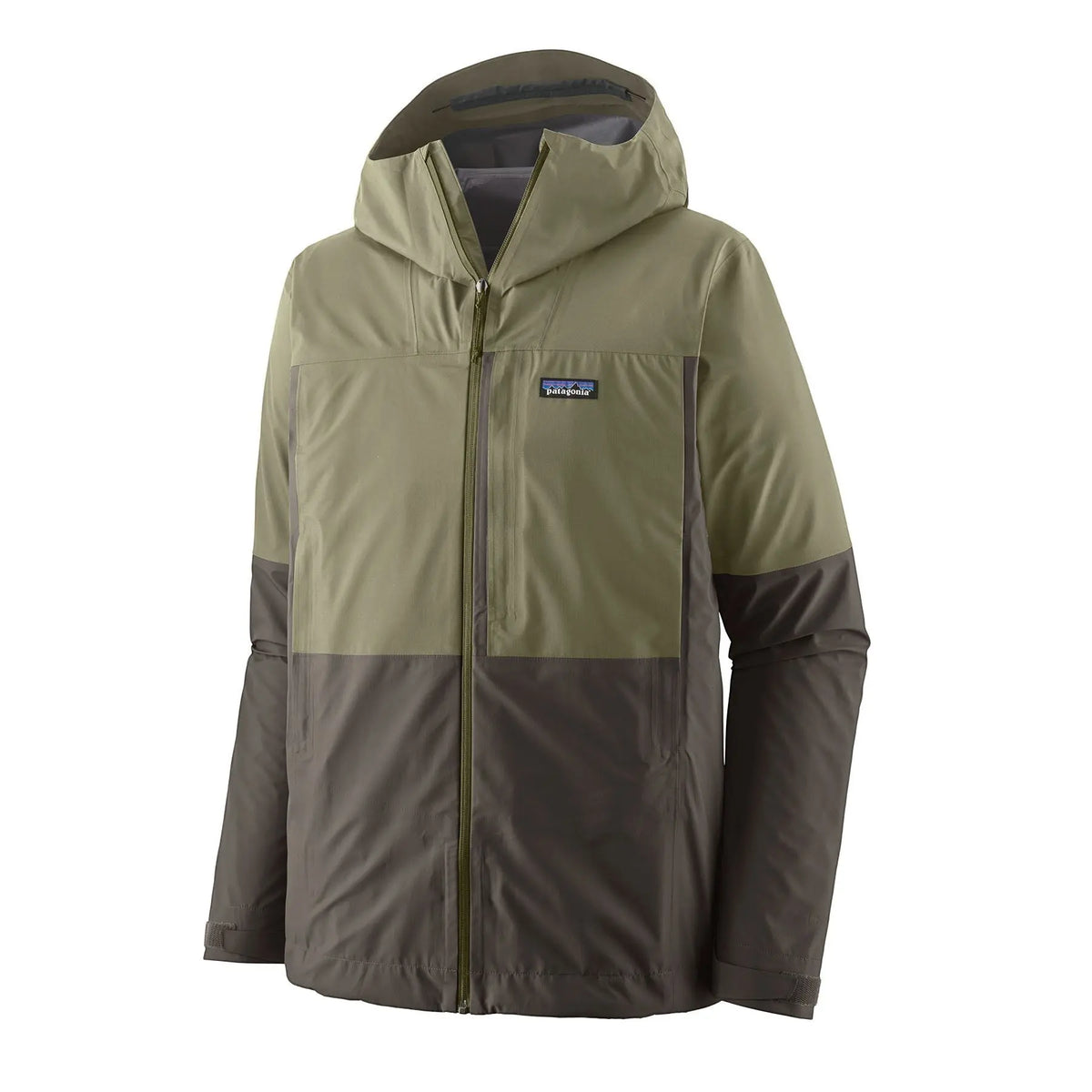 Patagonia - Vestes & surchemises - M's Boulder Fork Rain Jkt vert Patagonia Purpose Trust