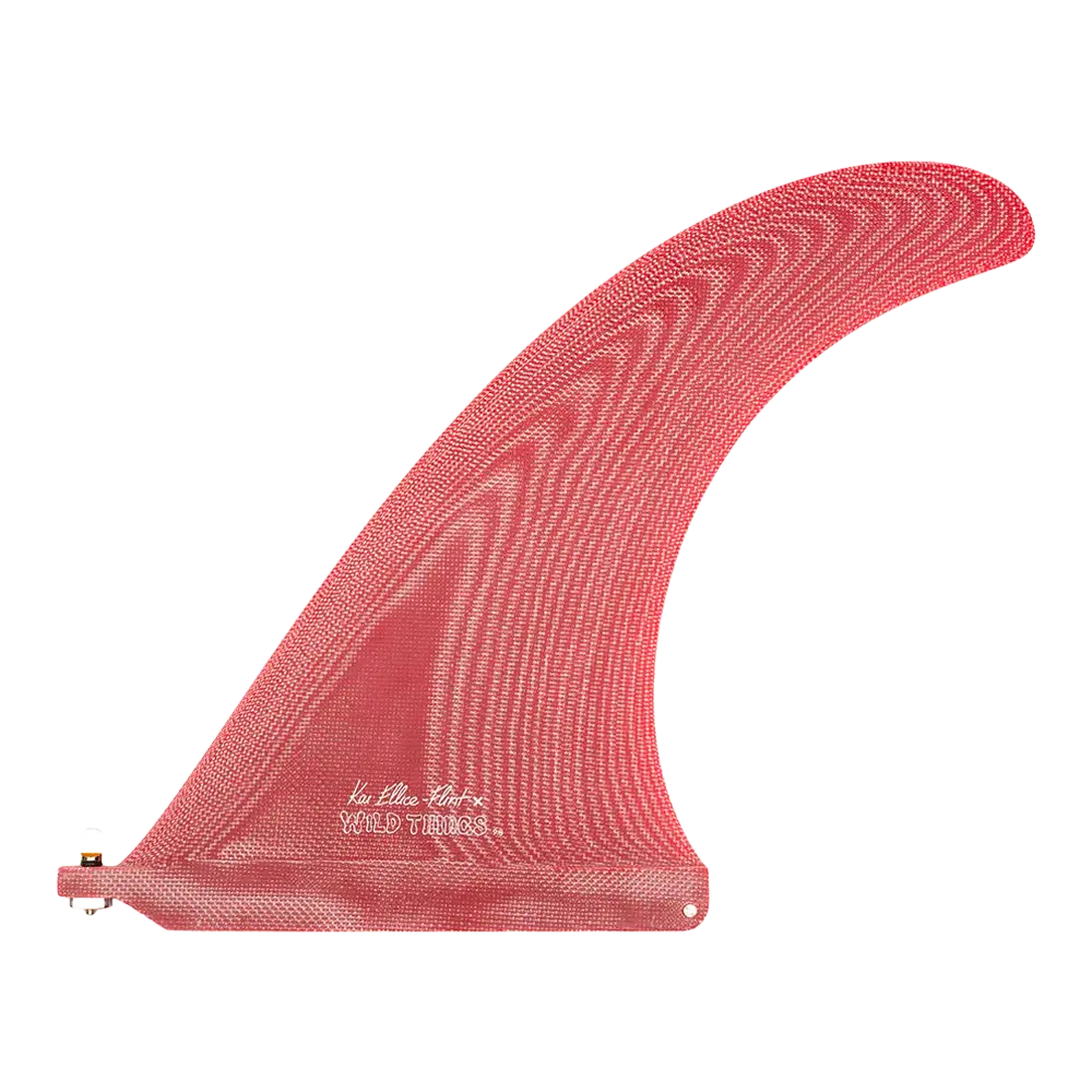 Wilds things - Ailerons Single - Kai Ellice Flint legacy fin 9.8" rouge Wilds things