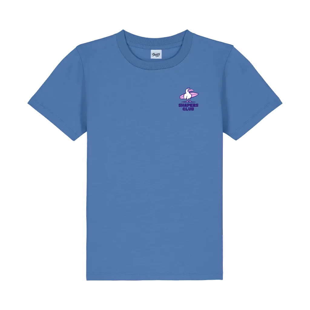Shapers Club - T-Shirt Kids - Born to surf - Bleu - Face avant