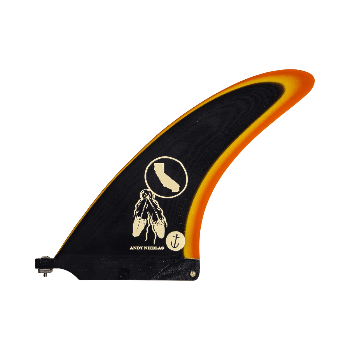 Captain fin & Co - Fin single - Andy Nieblas 7.5" black