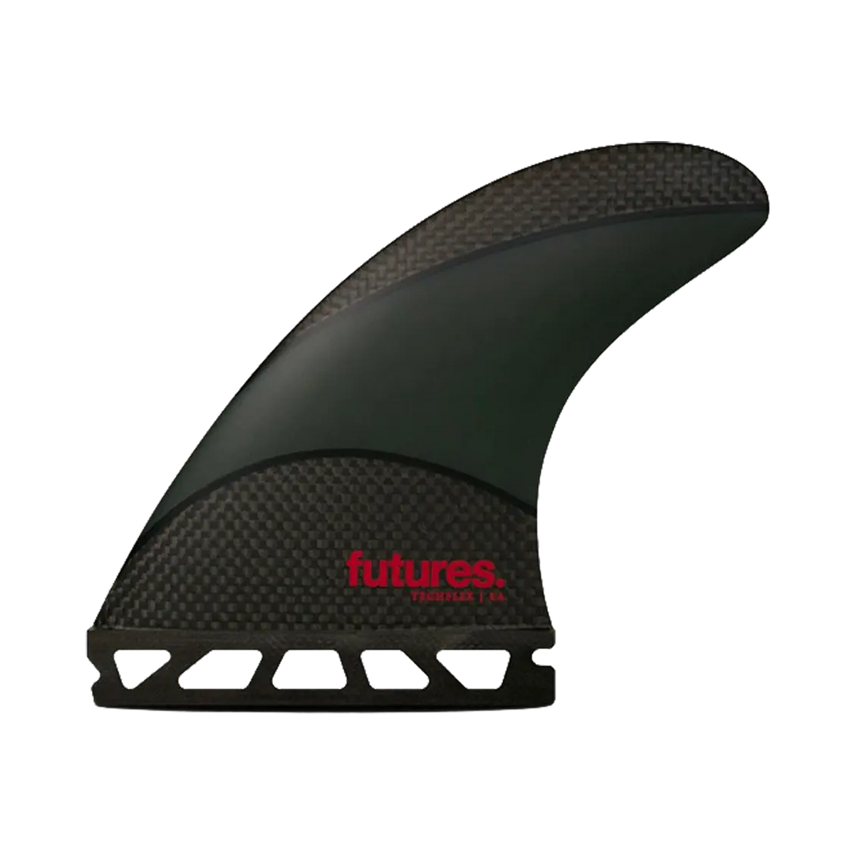 Futures - Fins Thrusters - Eric Arakawa black techflex fins