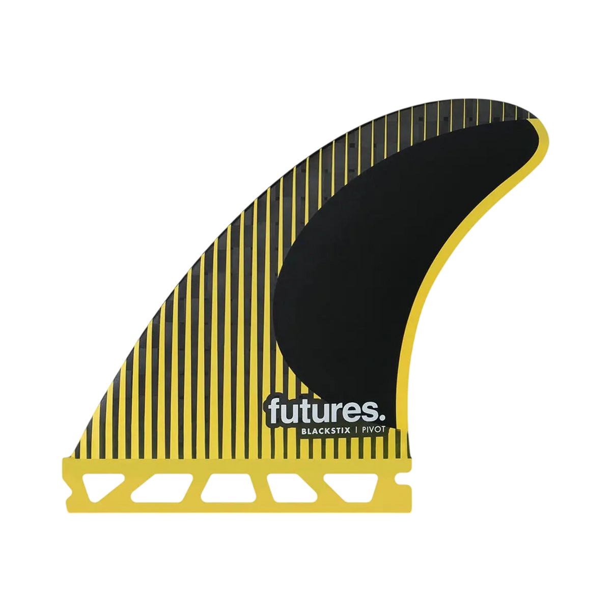 Fins Thruster - P6 Blackstix Yellow, FUTURES. M / 6