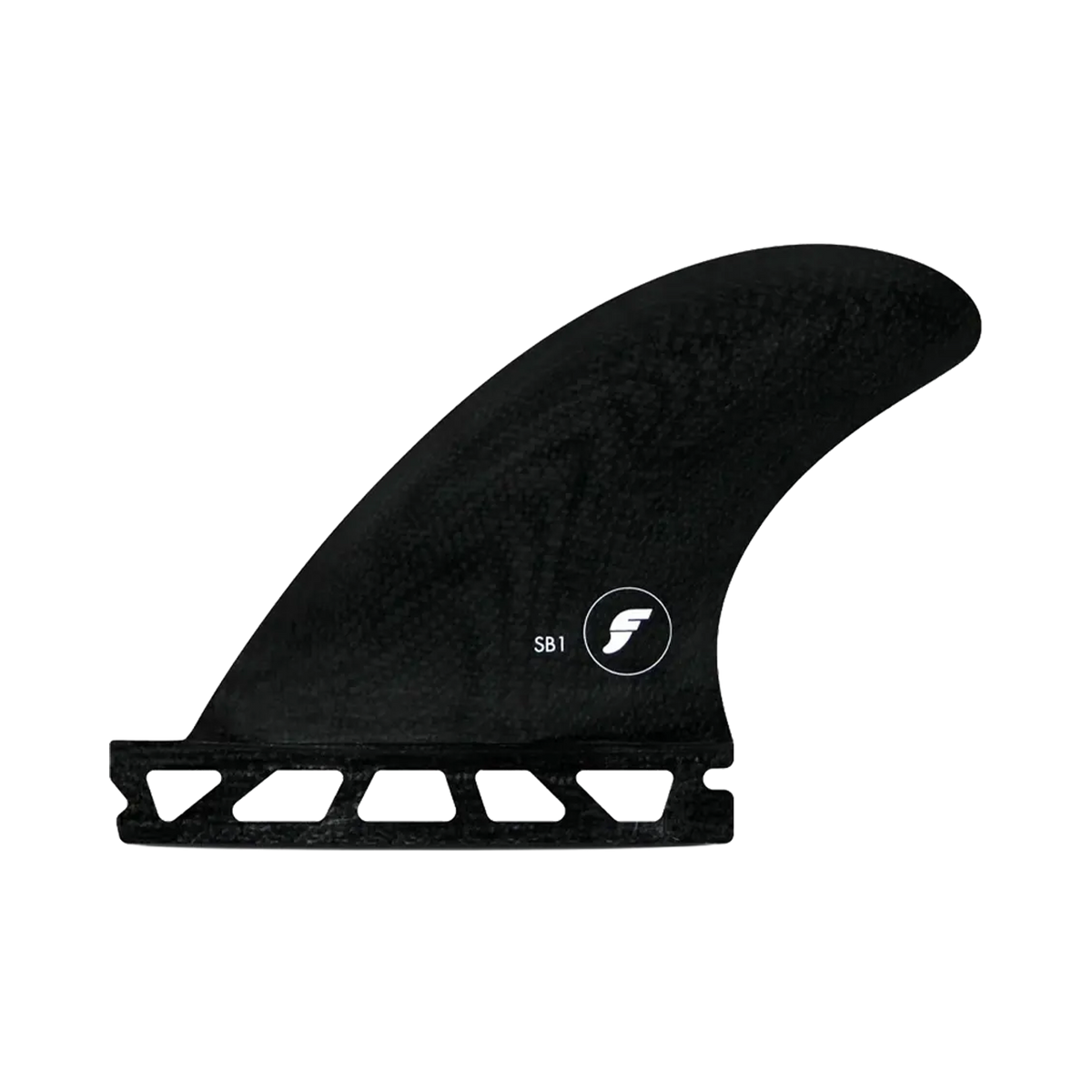 Futures - Fins side bytes - FSB1 solid black glass surfshop - Shapers Club House