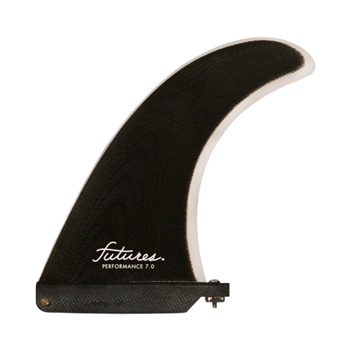 Futures - Fins Single - Performance Glass Fibre 7" Black Viral Surf