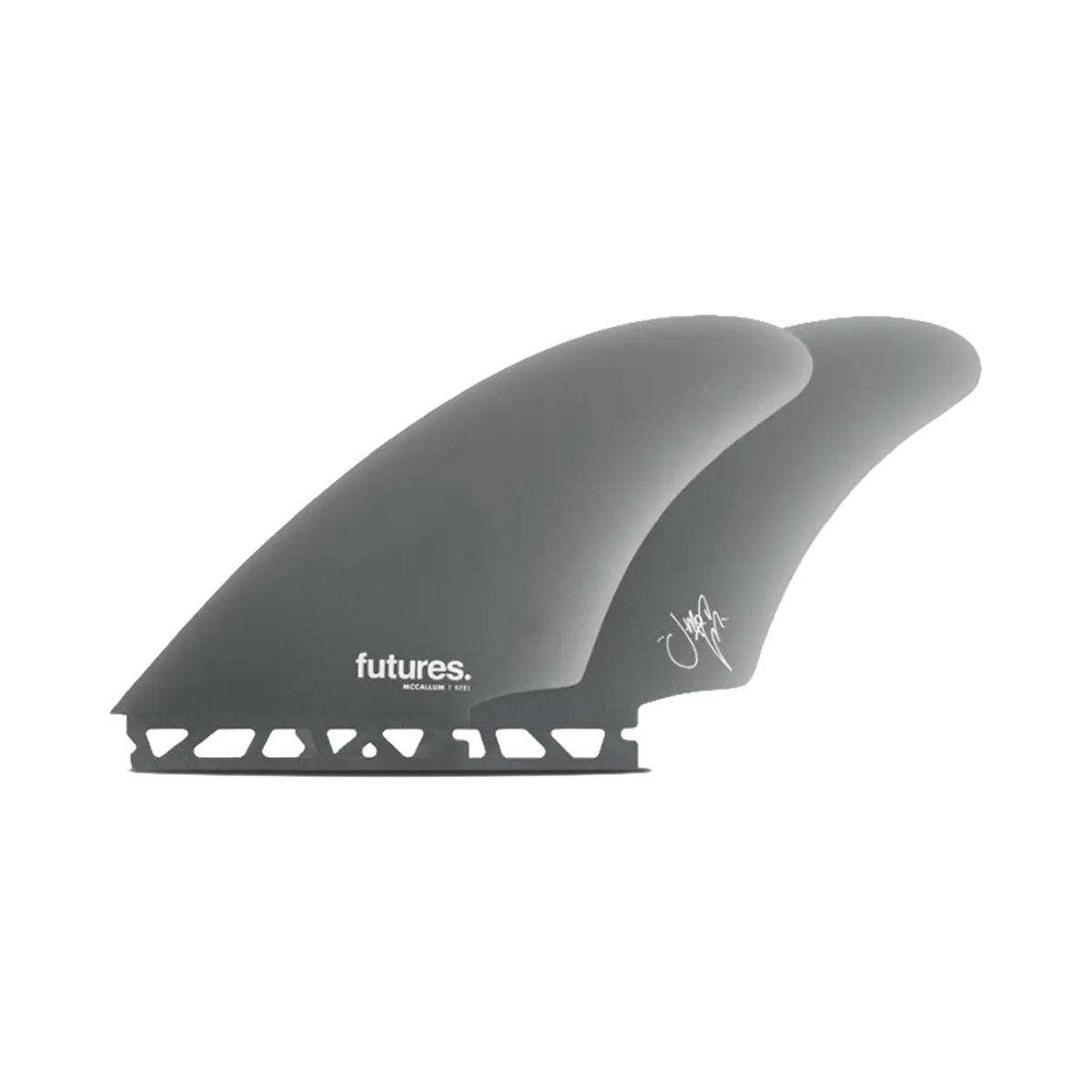 Futures - Fins Keels - McCallum Glass Fibre Grey Viral Surf